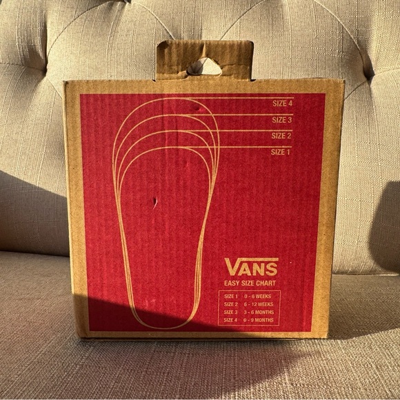 Vans Infant Sk8-Hi Crib Color Block Blue and Red High-Top Shoes size 2 - Picture 8 of 8